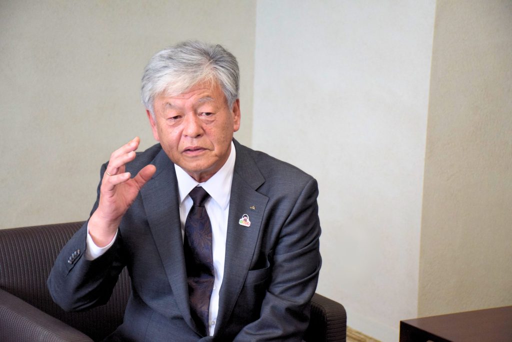 JA全中の神農会長のインタビュー記事が掲載されました